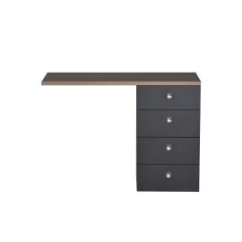 Titan Extended Desk (4-tier drawers)