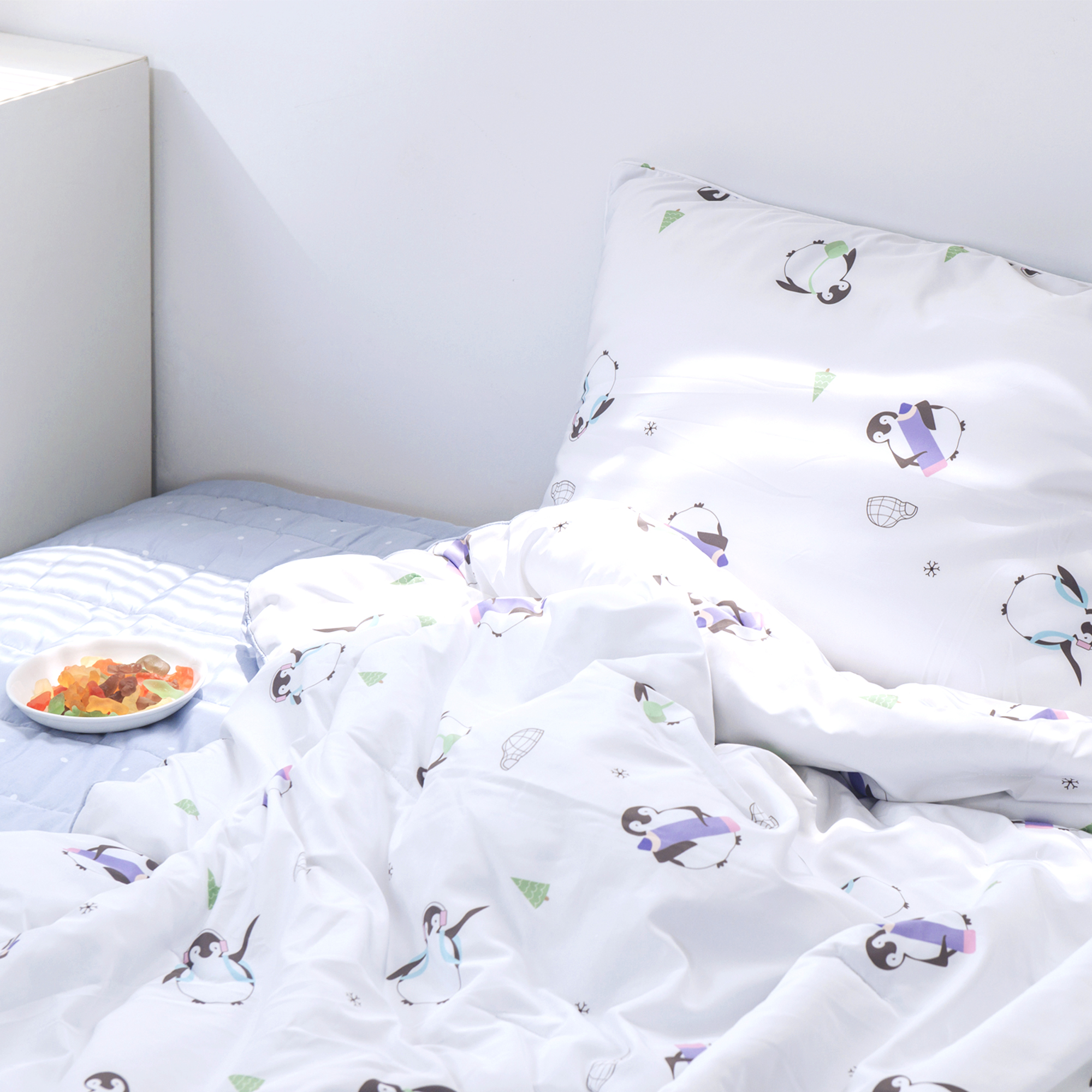 Chăn Chần Bông Penguin 1.5x2m