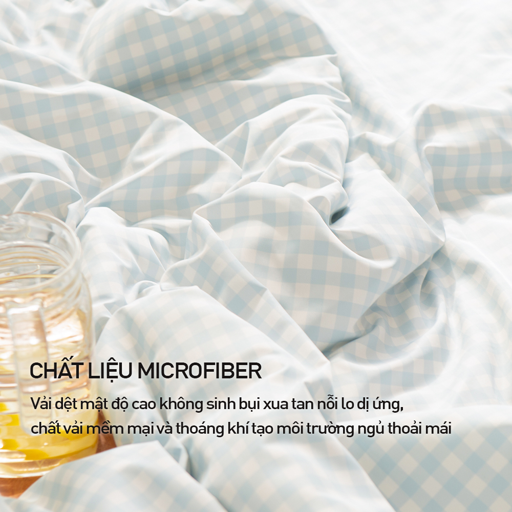 Vỏ Gối Nằm 50x70cm - Check Series (3 Mẫu)