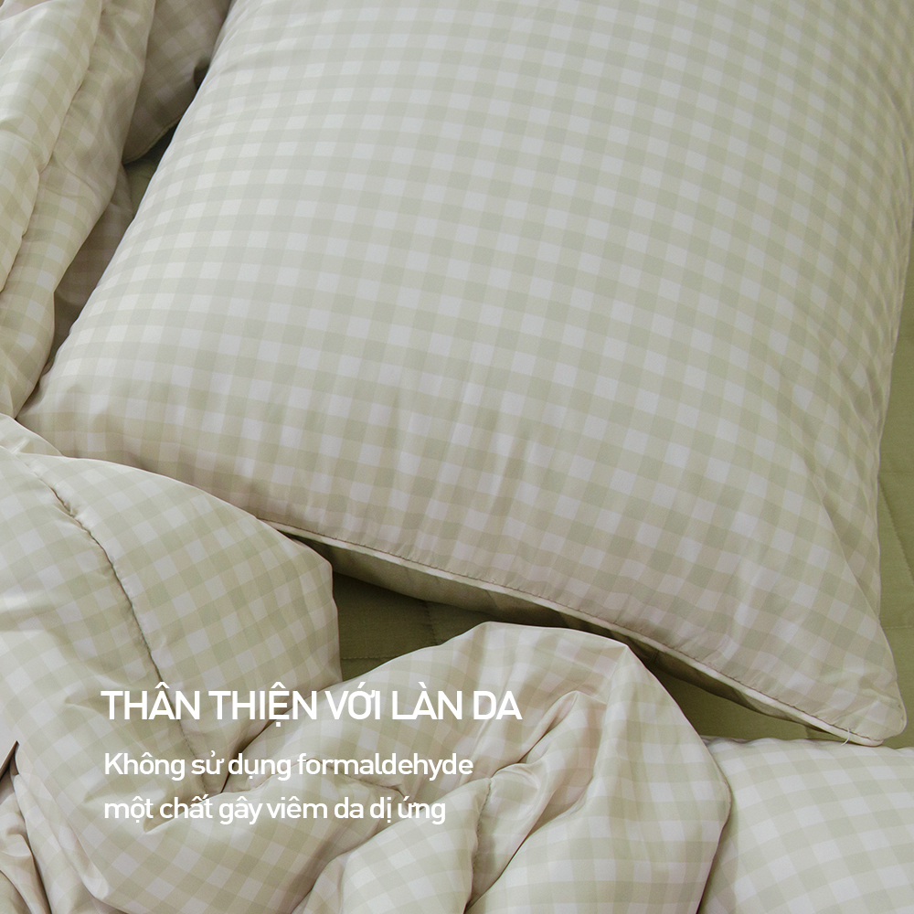 Vỏ Gối Nằm 50x70cm - Check Series (3 Mẫu)