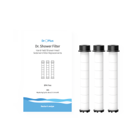 Hand-held Shower Head Sediment Filter Replacements 