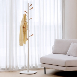 원목 스탠드 옷걸이 행거트리